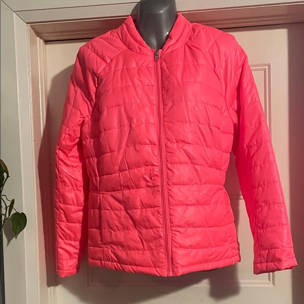 Vibrant Pink Women's Puffer Jacket